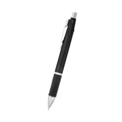 4-In-One Pencil And Pen (Q641022) -Qualityimprint Shop Q641022 black pencils with logo 6