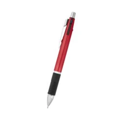 4-In-One Pencil And Pen (Q641022) -Qualityimprint Shop Q641022 red pencils with logo 3