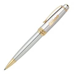 Cross® Bailey 23KT Gold Ballpoint Pen - Laser Engrave (Q647022)