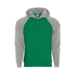 Holloway Men's Athletic Fleece Banner Hooded Sweatshirt (Q647222) -Qualityimprint Shop Q647222 kellyathleticheather sweatshirts with logo 5