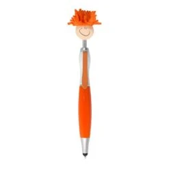 Moptoppers Screen Cleaner With Stylus Pens (Q647811) -Qualityimprint Shop Q647811 orange novelty pencils with logo 9