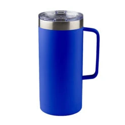 18 Oz. Basecamp Arcadia Mug (Q655022) 10 18 Oz. Basecamp Arcadia Mug (Q655022) -Qualityimprint Shop Q655022 front blue mugs with logo 3