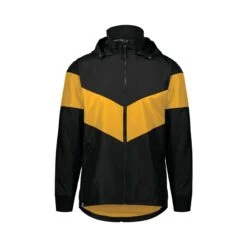Holloway Men's Potomac Hooded Jacket (Q657222) -Qualityimprint Shop Q657222 blackgold jackets with logo 6