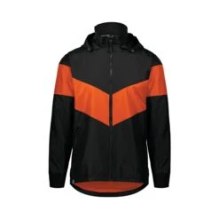 Holloway Men's Potomac Hooded Jacket (Q657222) -Qualityimprint Shop Q657222 blackorange jackets with logo 7