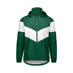 Holloway Men's Potomac Hooded Jacket (Q657222) -Qualityimprint Shop Q657222 darkgreenwhite jackets with logo 11