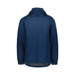 Holloway Men's Potomac Hooded Jacket (Q657222) -Qualityimprint Shop Q657222 navy jackets with logo 13