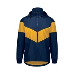 Holloway Men's Potomac Hooded Jacket (Q657222) -Qualityimprint Shop Q657222 navygold jackets with logo 14