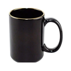 El Grande Series - Colors (15oz.) (Q660311) -Qualityimprint Shop Q660311 black mugs with logo 3