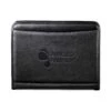 Millennium Leather Writing Pad (Q66166) -Qualityimprint Shop Q66166 black padfolios withlogo beautyshot 1