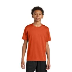 A4 Youth Cooling Performance Short Sleeve Tee (Q664332) -Qualityimprint Shop Q664332 athleticorange t shirts with logo 17
