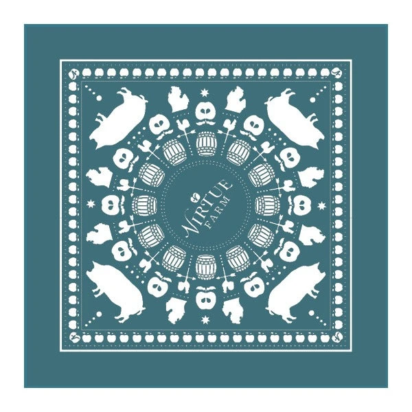 4800 Series Solid Color Bandanas - Teal (Q666522) 1 4800 Series Solid Color Bandanas - Teal (Q666522)