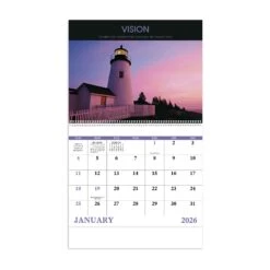 Motivations - Spiral (Q669811) 6 Motivations - Spiral (Q669811) -Qualityimprint Shop Q669811 white month blank calendars withlogo 3