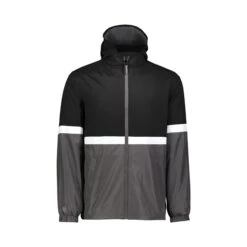 Holloway Men's Turnabout Reversible Hooded Jacket (Q677222) -Qualityimprint Shop Q677222 blackcarbon jackets with logo 4