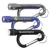 Metal Carabiner Flashlights Combo With Split Ring Attachments (Q683411)