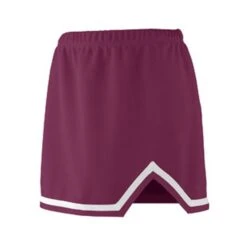 Augusta Drop Ship Ladies Energy Skirt (Q694011) -Qualityimprint Shop Q694011 maroon skirts with logo 1