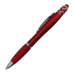 Halcyon® Silhouette Spin Top Pen With Stylus FC (Q695922) -Qualityimprint Shop Q695922 blank stylus pens with logo 2