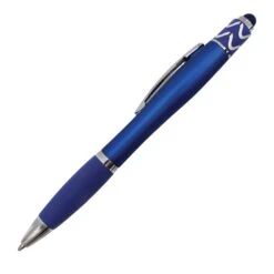 Halcyon® Silhouette Spin Top Pen With Stylus FC (Q695922) -Qualityimprint Shop Q695922 blank stylus pens with logo 3