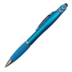 Halcyon® Silhouette Spin Top Pen With Stylus FC (Q695922) -Qualityimprint Shop Q695922 blank stylus pens with logo 4