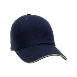 Unconstructed Chino Washed Cotton Twill Cap (Q70240) -Qualityimprint Shop Q70240 navykhaki caps with logo 5