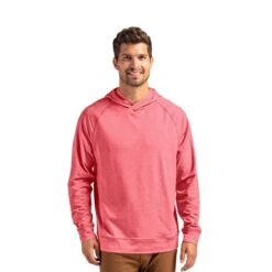 Cutter & Buck Adapt Knit Recycled Mens Heathered Hooded Pullover (Q704332) 13 Cutter & Buck Adapt Knit Recycled Mens Heathered Hooded Pullover (Q704332) -Qualityimprint Shop Q704332 cardinalredheather pullovers with logo 4