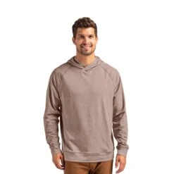 Cutter & Buck Adapt Knit Recycled Mens Heathered Hooded Pullover (Q704332) 15 Cutter & Buck Adapt Knit Recycled Mens Heathered Hooded Pullover (Q704332) -Qualityimprint Shop Q704332 mushroomheather pullovers with logo 6