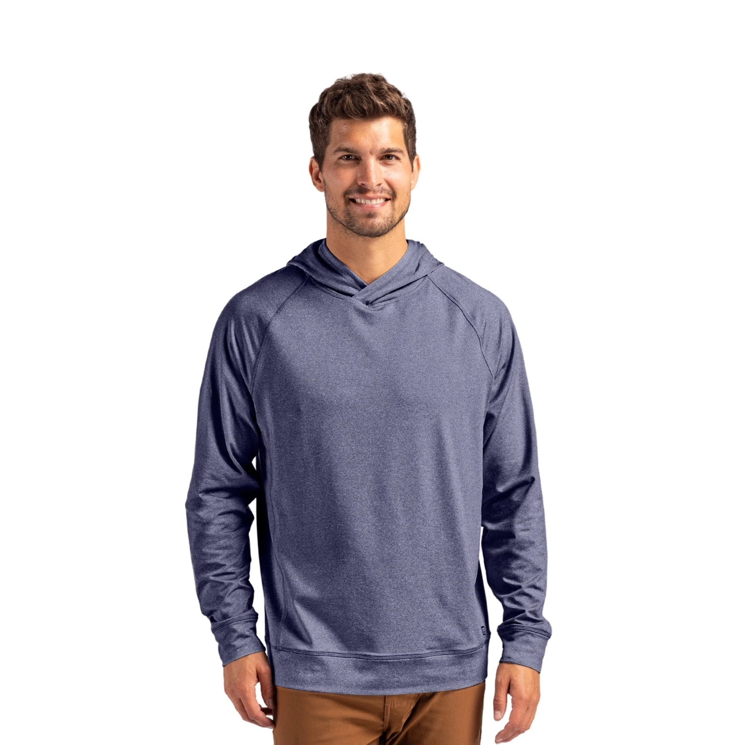 Cutter & Buck Adapt Knit Recycled Mens Heathered Hooded Pullover (Q704332) 7 Cutter & Buck Adapt Knit Recycled Mens Heathered Hooded Pullover (Q704332) - Image 7