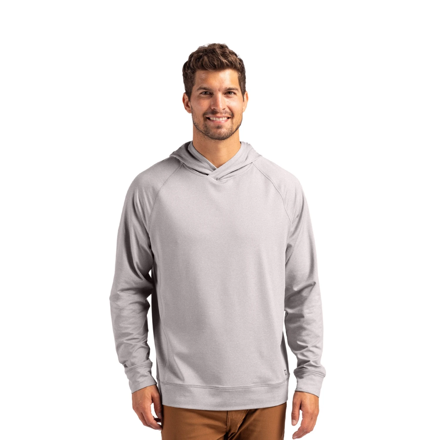 Cutter & Buck Adapt Knit Recycled Mens Heathered Hooded Pullover (Q704332) 8 Cutter & Buck Adapt Knit Recycled Mens Heathered Hooded Pullover (Q704332) - Image 8