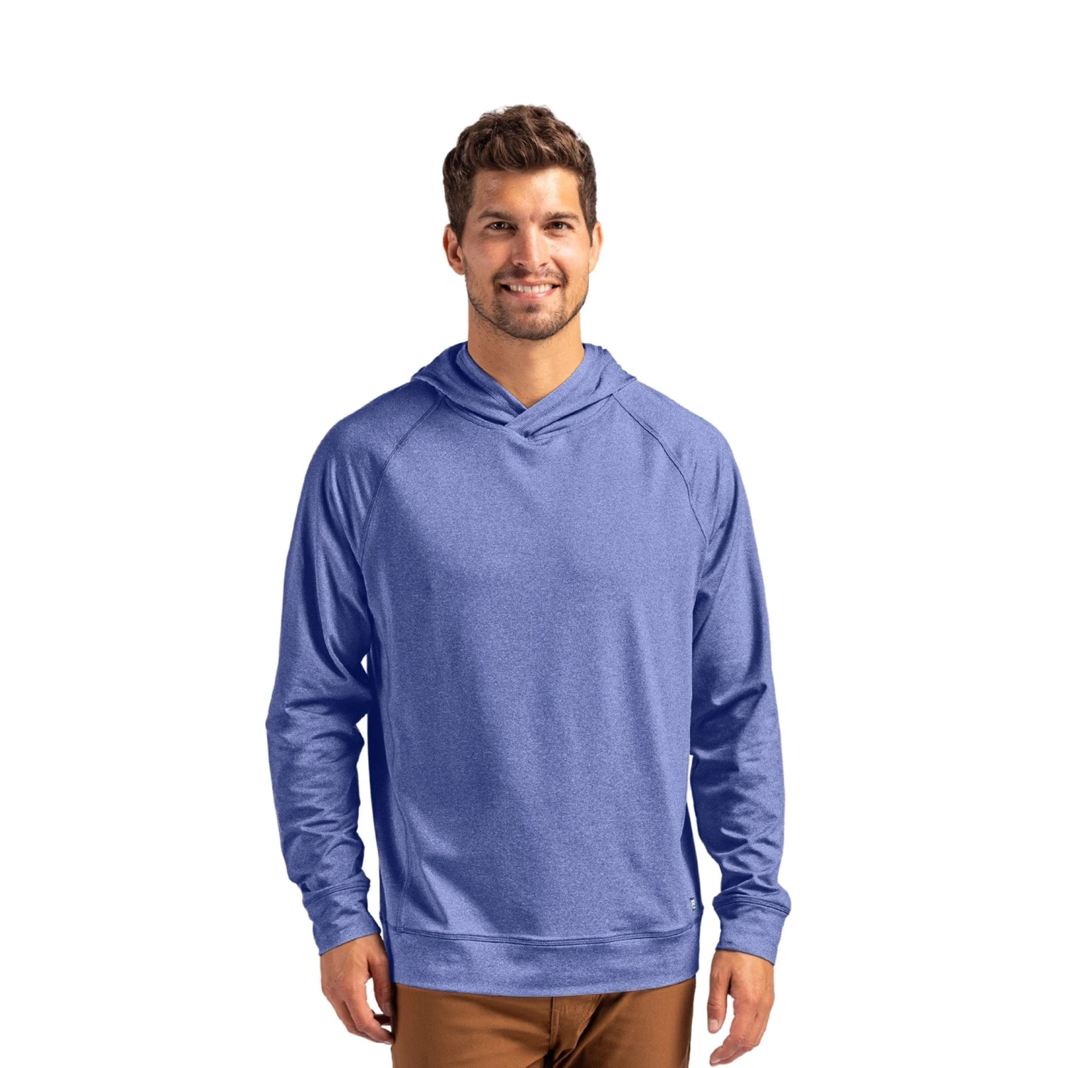 Cutter & Buck Adapt Knit Recycled Mens Heathered Hooded Pullover (Q704332) 9 Cutter & Buck Adapt Knit Recycled Mens Heathered Hooded Pullover (Q704332) - Image 9