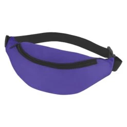 Budget Fanny Pack (Q709265) -Qualityimprint Shop Q709265 purple fannypacks with logo 5