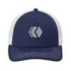 Port Authority® Low-Profile Snapback 5-Panel Trucker Cap (Q710922) -Qualityimprint Shop Q710922 true navy white caps with logo 1