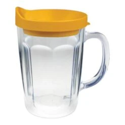 14 Oz. Thermal Travel Mug - Embroidered Emblem (Q711522) -Qualityimprint Shop Q711522 golden rod travel mugs with logo 4