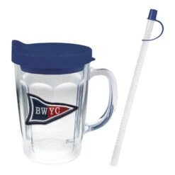 14 Oz. Thermal Travel Mug - Embroidered Emblem (Q711522)