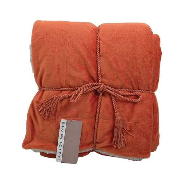 Lambswool Microsherpa Throw (Q71235) 7 Lambswool Microsherpa Throw (Q71235) - Image 7