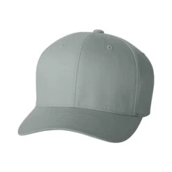 Cotton Blend Cap (Q713332) -Qualityimprint Shop Q713332 grey caps with logo 9