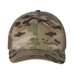 Cotton Blend Cap (Q713332) -Qualityimprint Shop Q713332 multicamgreen caps with logo 18