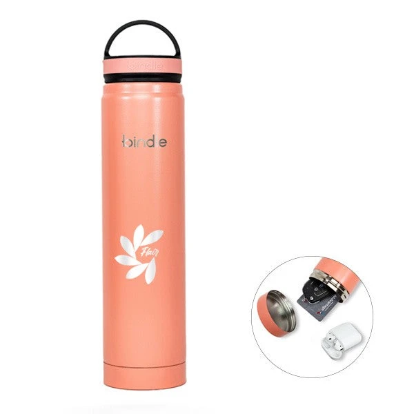 20 Oz. Slim Bindle Bottle - Coral (Q717522) 1 20 Oz. Slim Bindle Bottle - Coral (Q717522)