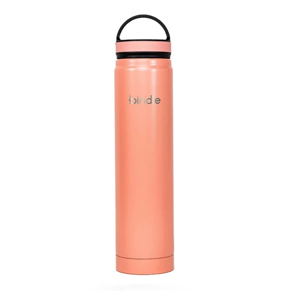 20 Oz. Slim Bindle Bottle - Coral (Q717522) 2 20 Oz. Slim Bindle Bottle - Coral (Q717522) - Image 2