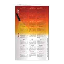Pocket Calendar - Safety (Q721711) -Qualityimprint Shop Q721711 back pocket calendars with your logo 3