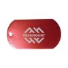 Metal Dog Tag With 23 1/2" Ball Chain (Q727611) -Qualityimprint Shop Q727611 red dog tags with logo 1