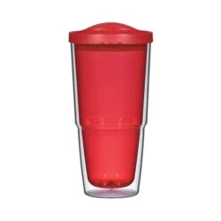 BPA Free Biggie Tumbler With Lid (24 Oz.) (Q729311) 13 BPA Free Biggie Tumbler With Lid (24 Oz.) (Q729311) -Qualityimprint Shop Q729311 red tumblers with logo 4