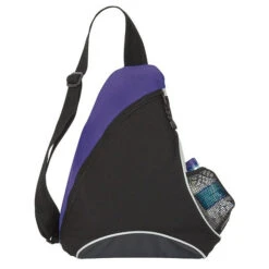 Cutie Patootie Slingpack (Q737311) -Qualityimprint Shop Q737311 purple backpacks with logo 4