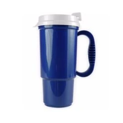 The Commuter Auto Mug ( 16 Oz) (Q74040) 14 The Commuter Auto Mug ( 16 Oz) (Q74040) -Qualityimprint Shop Q74040 blue whitelid mugs with logo 3