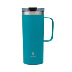 Manna™ 20 Oz. Tahoe Vacuum Insulated Camping Mug (Q740622) -Qualityimprint Shop Q740622 aqua travel mugs with logo 3