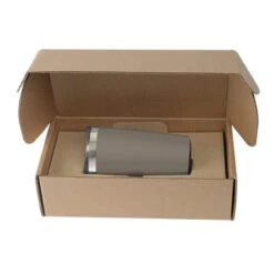 20 Oz. Everest Powder Coated Stainless Steel Tumbler With Gift Box (Q747322) 11 20 Oz. Everest Powder Coated Stainless Steel Tumbler With Gift Box (Q747322) -Qualityimprint Shop Q747322 grey tumblers with your logo 6