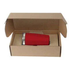 20 Oz. Everest Powder Coated Stainless Steel Tumbler With Gift Box (Q747322) 12 20 Oz. Everest Powder Coated Stainless Steel Tumbler With Gift Box (Q747322) -Qualityimprint Shop Q747322 red tumblers with your logo 4