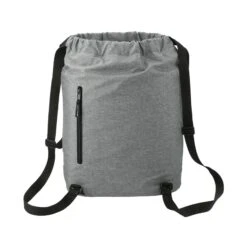 Essentials Recycled Insulated Drawstring (Q747722) -Qualityimprint Shop Q747722 graphite drawstring bags with logo 3