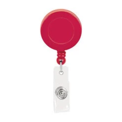 Promo Retractable Badge Holder (Q756311) -Qualityimprint Shop Q756311 7 red