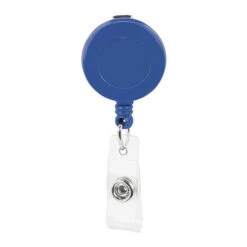 Promo Retractable Badge Holder (Q756311) -Qualityimprint Shop Q756311 8 blue
