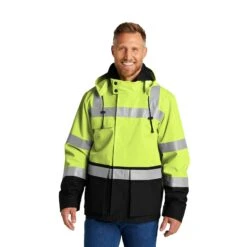 CornerStone® ANSI 107 Class 3 Waterproof Ripstop 3-In-1 Parka (Q763332)