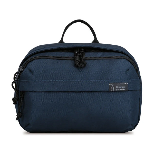 Renew RPET Toiletry Bag - Navy (Q764822) 2 Renew RPET Toiletry Bag - Navy (Q764822) - Image 2